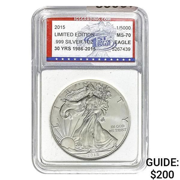 2015 Silver Eagle IGS MS-70