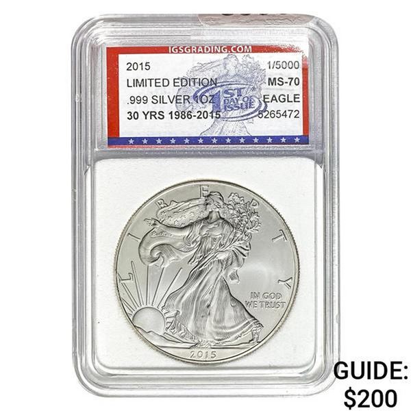 2015 Silver Eagle IGS MS-70
