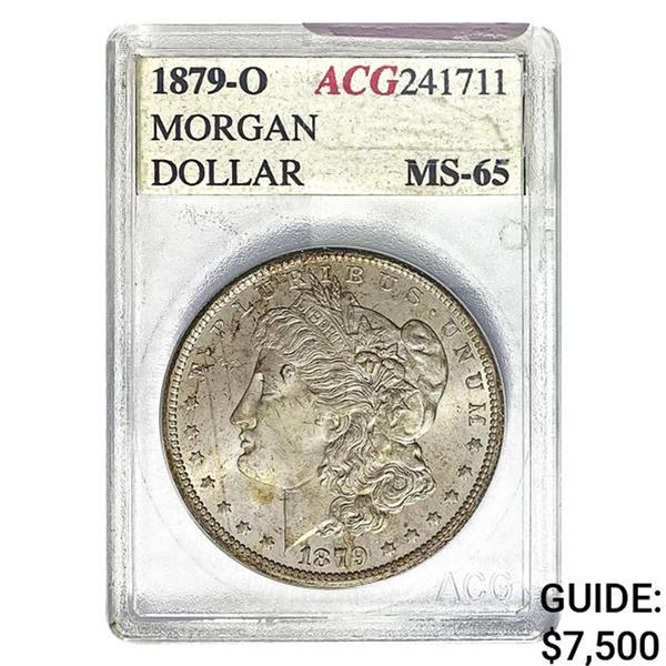 1879-O Morgan Dollar ACG MS-65