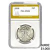 1938 Walking Liberty Half Dollar PGA MS6