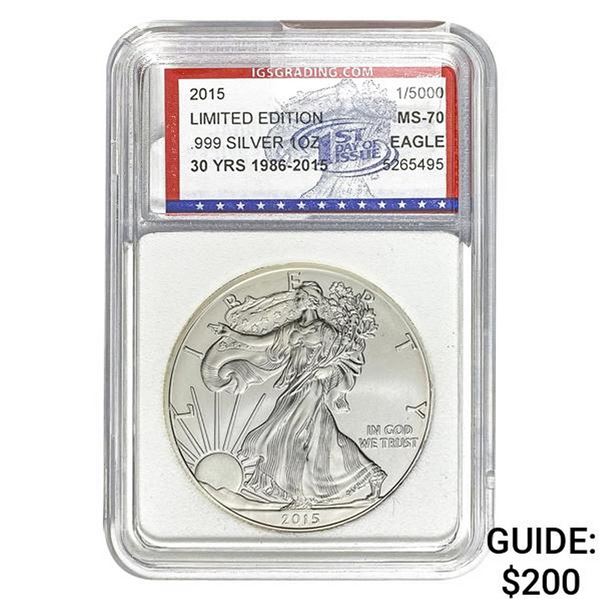 2015 Silver Eagle IGS MS-70