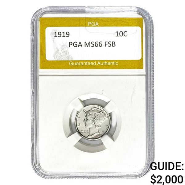 1919 10C PGA MS66 FSB