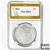 1892 Morgan Silver Dollar PGA MS64