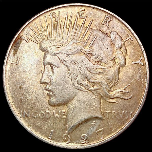 1927-D Silver Peace Dollar CLOSELY UNCIRCULATED