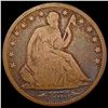Image 1 : 1873 Arrows Seated Liberty Half Dollar NICELY CIRCULATED