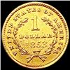 Image 2 : 1853 Rare Gold Dollar CLOSELY UNCIRCULATED