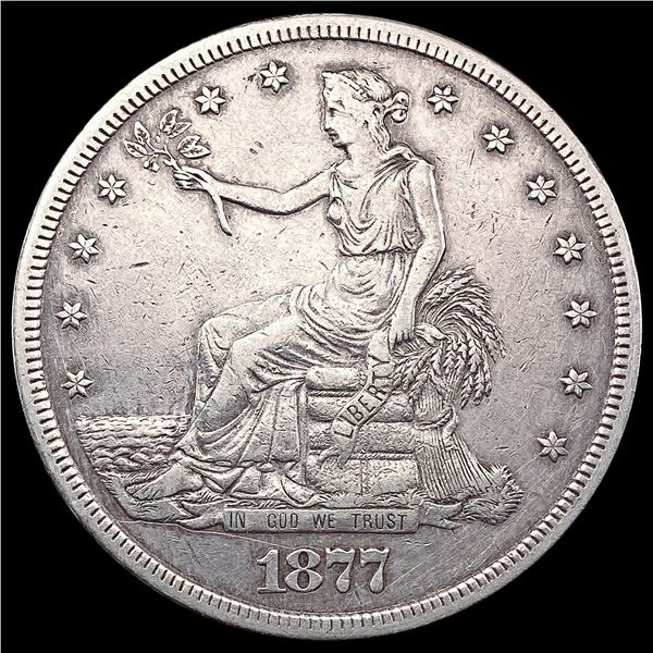 1877-S Silver Trade Dollar CLOSELY UNCIRCULATED