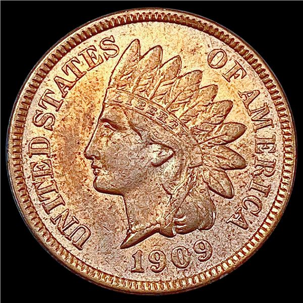 1909 Indian Head Cent CHOICE AU