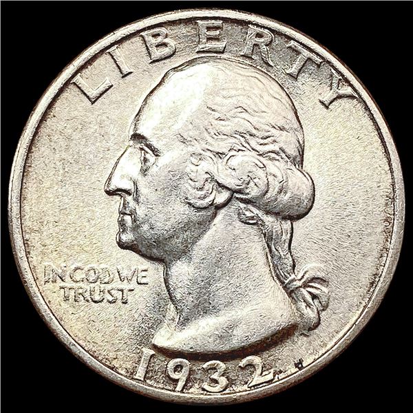 1932 Washington Silver Quarter CHOICE AU