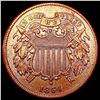 Image 1 : 1864 Red Two Cent Piece UNCIRCULATED