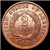 Image 2 : 1864 Red Two Cent Piece UNCIRCULATED