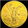 1929 Mexico Gold 50 Pesos 1.2057oz GEM BU