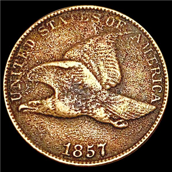 1857 Flying Eagle Cent LIGHTLY CIRCULATED