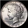 Image 1 : 1921 Silver Peace Dollar CLOSELY UNCIRCULATED