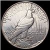 Image 2 : 1921 Silver Peace Dollar CLOSELY UNCIRCULATED