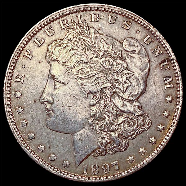 1897-O Morgan Silver Dollar CLOSELY UNCIRCULATED