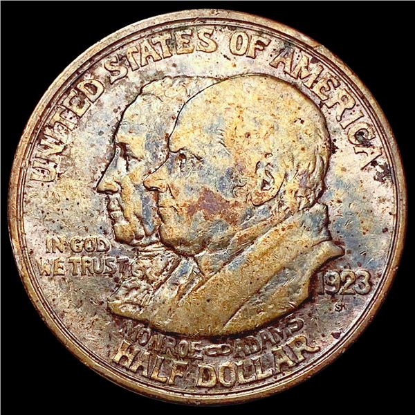 1923-S Monroe Half Dollar CLOSELY UNCIRCULATED