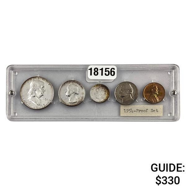 1954 [5] Proof Set 1C-50C