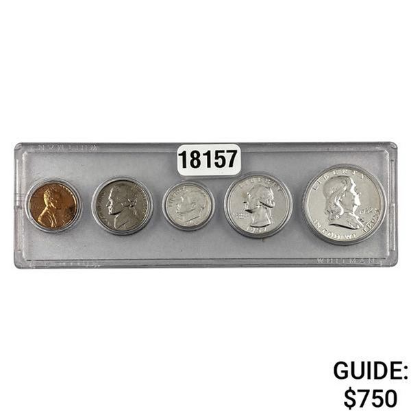 1952 [5] Proof Set 1C-50C