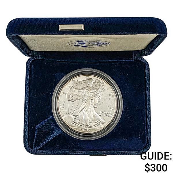 2005-W Proof Silver Eagle in OGP