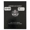 Image 6 : 2000-W Proof Platinum Eagle $100 1 oz
