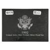 Image 5 : 1992 [5] 1c-50c U.S. Mint proof set