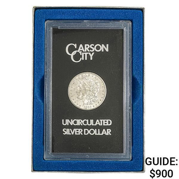 1883-CC Morgan Silver Dollar  UNCIRCULATED