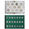 Image 2 : 1942-1961 Gem BU Silver War Nickel Set and Roosevelt Dime Set [53 Coins]