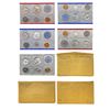 Image 1 : 1959-1960 US Proof and Mint Set Lot [25 Coins]