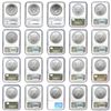 Image 3 : 1986-2005 American SIlver Eagle Set [20 Coins] NGC MS69