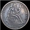 Image 1 : 1869-S Seated Liberty Dime CLOSELY UNCIRCULATED