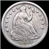 1851-O Seated Liberty Half Dime NEARLY UNCIRCULATED
