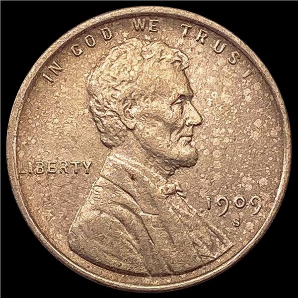 1909-S Lincoln Wheat Cent UNCIRCULATED