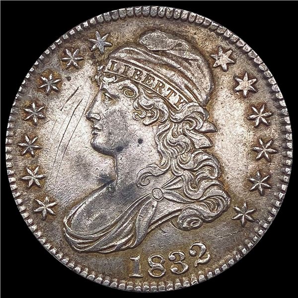 1832 Capped Bust Half Dollar LIGHTLY CIRCULATED