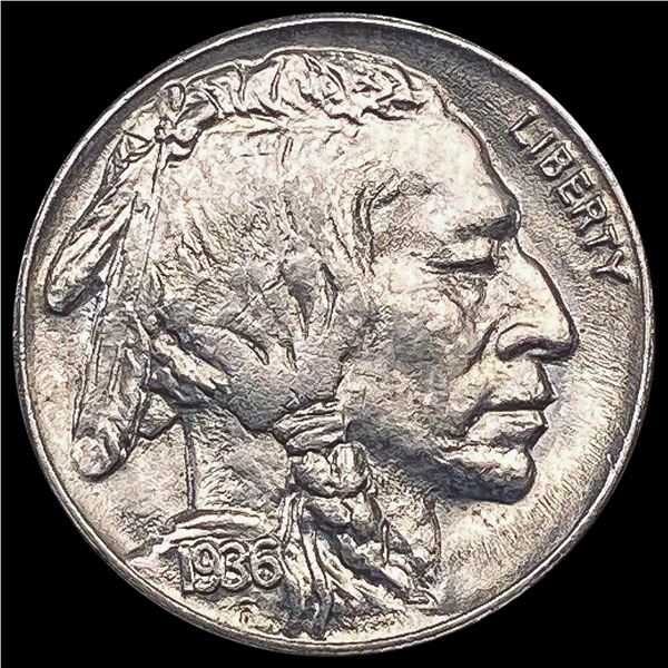 1936 Buffalo Nickel CHOICE BU