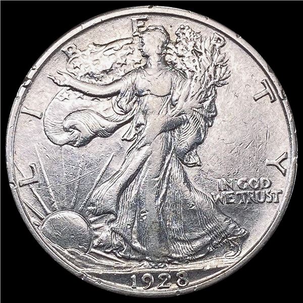 1928-S Walking Liberty Half Dollar CLOSELY UNCIRCULATED