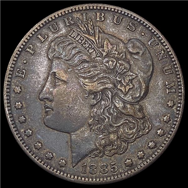 1885-S Morgan Silver Dollar NEARLY UNCIRCULATED