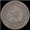 Image 2 : 1853 Arrows Seated Liberty Quarter LIGHTLY CIRCULATED