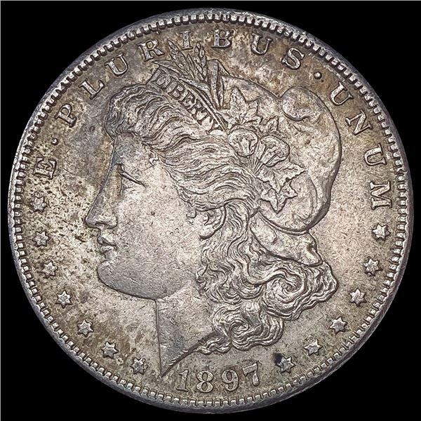 1897-S Morgan Silver Dollar UNCIRCULATED