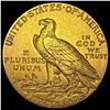 Image 2 : 1913 Indian Head $5 Gold Half Eagle CLOSELY UNCIRCULATED