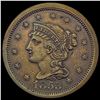 Image 1 : 1853 Braided Hair Large Cent CLOSELY UNCIRCULATED