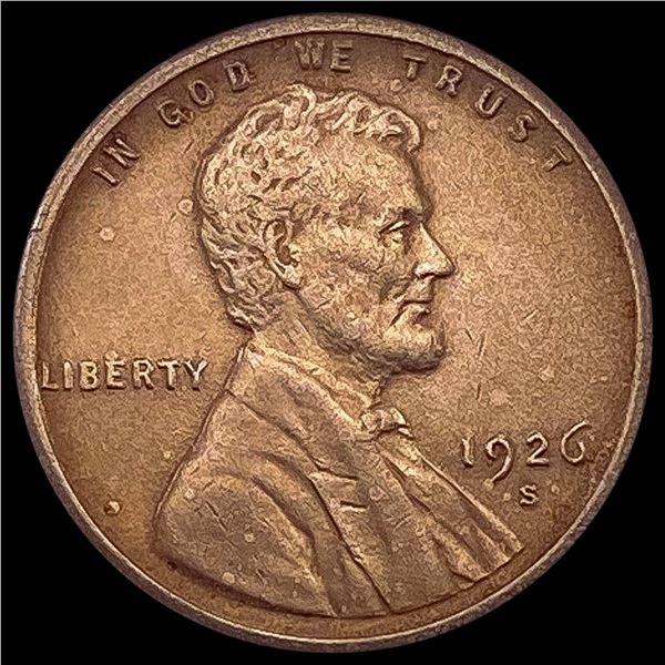 1926-S Lincoln Wheat Cent UNCIRCULATED