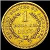 Image 2 : 1850 Liberty Head Gold Dollar CLOSELY UNCIRCULATED