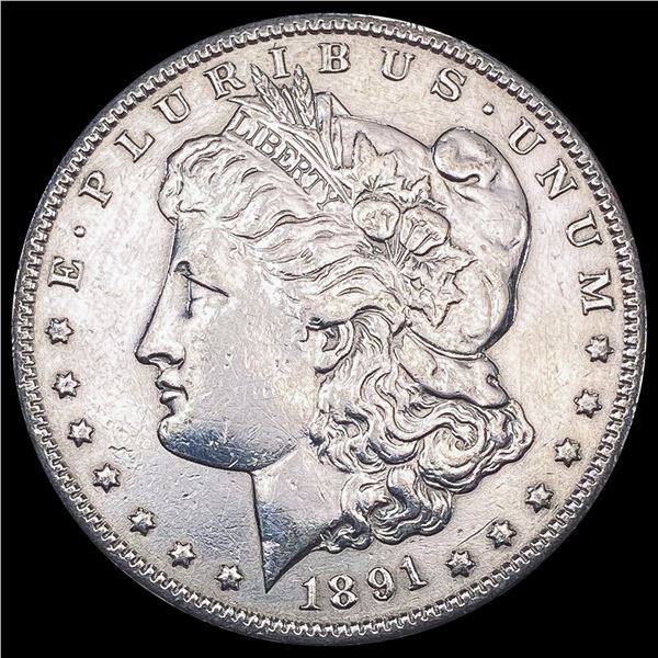 1891-S Morgan Silver Dollar UNCIRCULATED