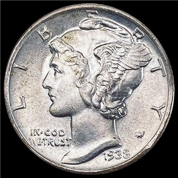 1938-S Mercury Dime UNCIRCULATED