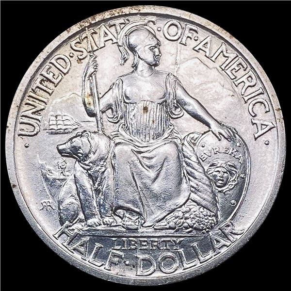 1935-S San Diego Half Dollar CHOICE AU