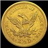 Image 2 : 1854 $2.50 Liberty Head Quarter Eagle CLOSELY UNCIRCULATED