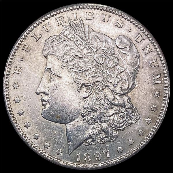 1897-S Morgan Silver Dollar UNCIRCULATED