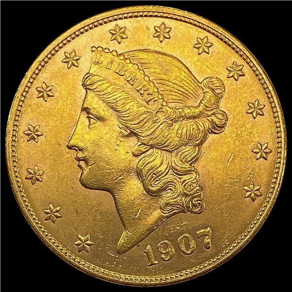 1907-D Liberty Head Double Eagle UNCIRCULATED