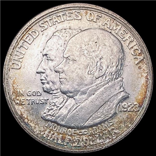 1923-S Monroe Doctrine Centennial Half D CLOSELY UNCIRCULATED